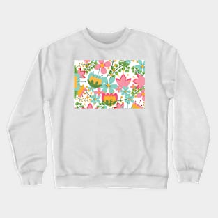 Beautiful Summer Flowers Crewneck Sweatshirt